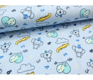 Jersey - Traumland Baby Junge hellblau